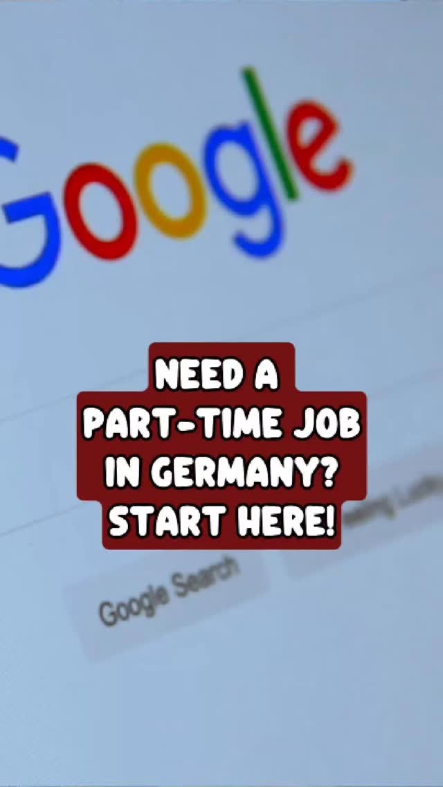 Finding part-time jobs